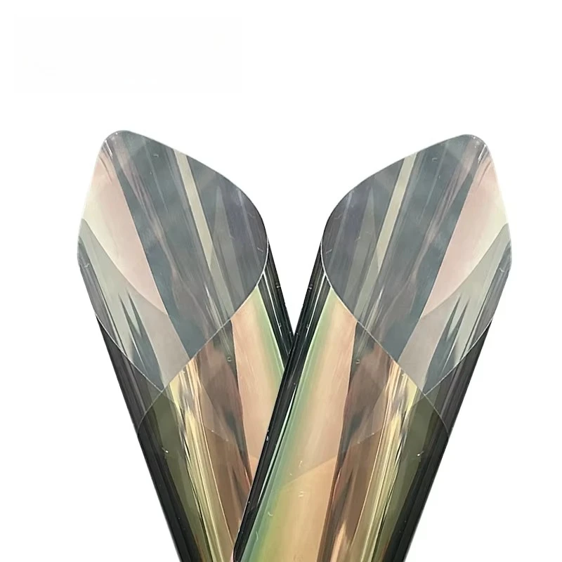 New Color Red Green Chameleon Window Film VLT 58% IRR95% Purple Chameleon Car Window Tint Film for Car Windows in Stock
New Color Red Green Chameleon Window Film VLT 58% IRR95% Purple Chameleon Car Window Tint Film for Car Windows in Stock