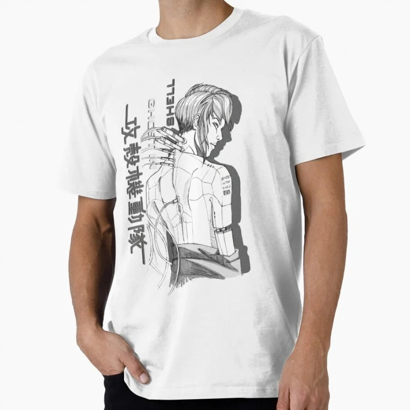 Sci-Fi Manga Ghost In The Shell Anime T Shirt 0507 Cyberpunk Major Motoko Graphic Tee Y2K clothes All size Tops S-6XL
Sci-Fi Manga Ghost In The Shell Anime T Shirt 0507 Cyberpunk Major Motoko Graphic Tee Y2K clothes All size Tops S-6XL