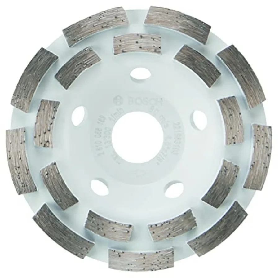 DC4518 4.5 in. Double Row Segmented Diamond Cup Wheel for Concrete
DC4518 4.5 in. Double Row Segmented Diamond Cup Wheel for Concrete