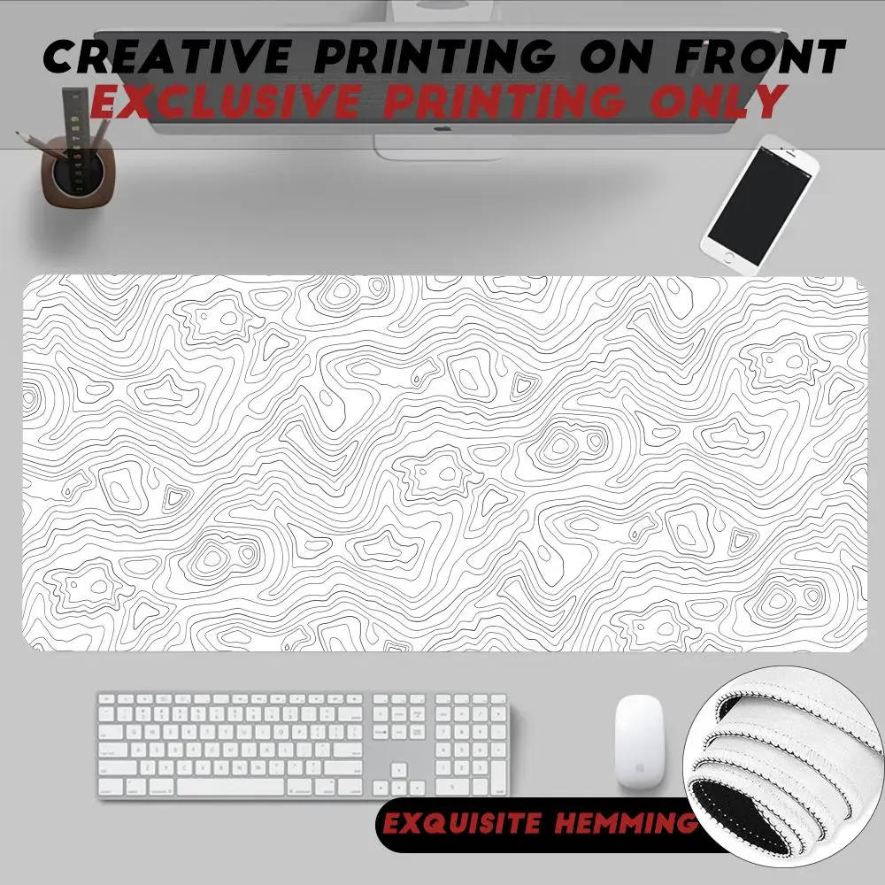 Simple artistic contour lines Mouse Pad Non-Slip Rubber Edge locking mousepads Game play mats for notebook PC computer
Simple artistic contour lines Mouse Pad Non-Slip Rubber Edge locking mousepads Game play mats for notebook PC computer