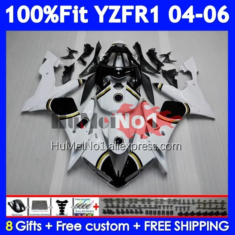 Injection Body For YAMAHA YZF R1 R 1 Lucky Strike YZF-1000 YZF1000 366No.4 1000CC YZF-R1 YZFR1 2004 2005 2006 04 05 06 Fairing
Injection Body For YAMAHA YZF R1 R 1 Lucky Strike YZF-1000 YZF1000 366No.4 1000CC YZF-R1 YZFR1 2004 2005 2006 04 05 06 Fairing