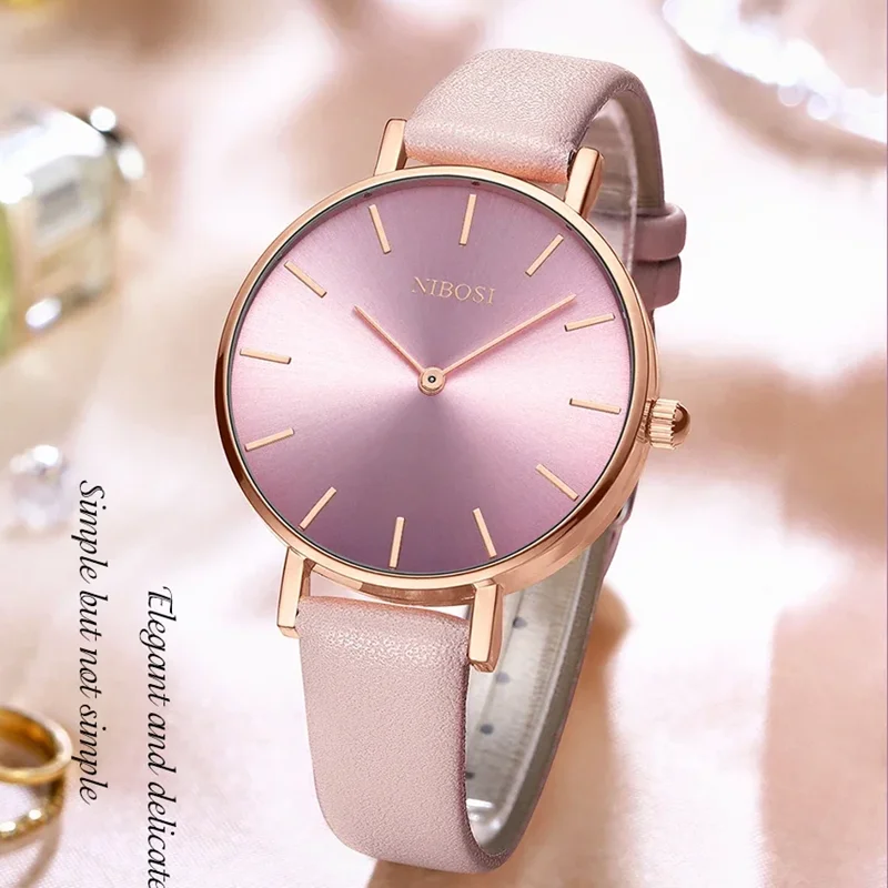 NIBOSI 2025 Watch Women Fashion Casual Leather Belt Watches Simple Ladies Round Dial Quartz Wristwatches Dress Relogio Feminino
NIBOSI 2025 Watch Women Fashion Casual Leather Belt Watches Simple Ladies Round Dial Quartz Wristwatches Dress Relogio Feminino