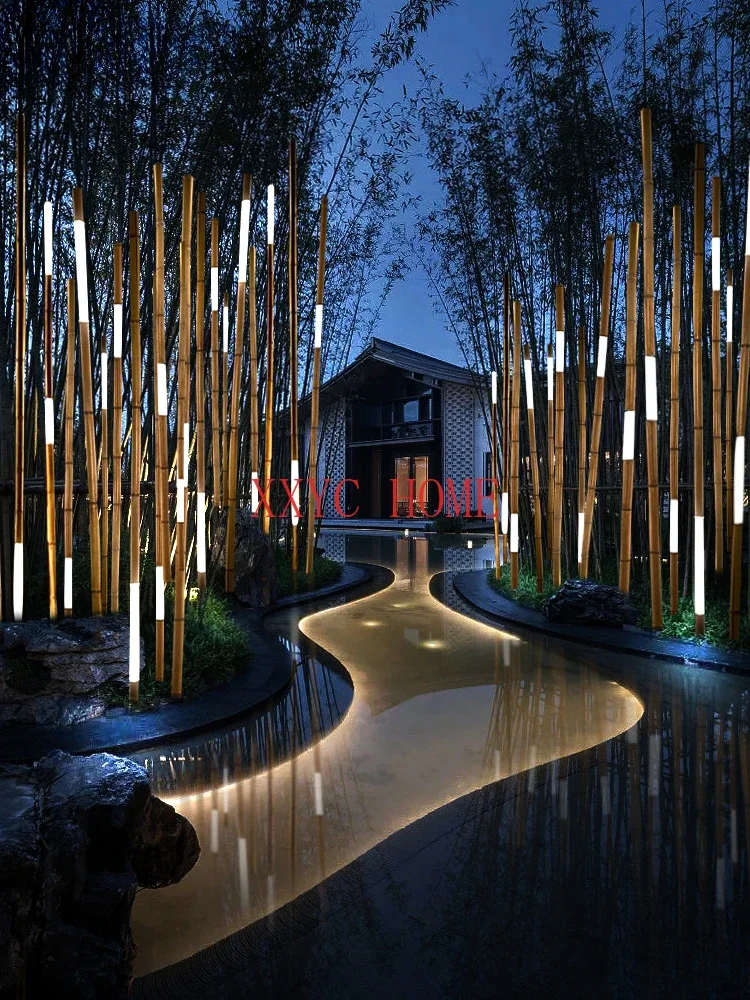 Reed Bamboo Downlight Creative Scenic Spot Park Square Courtyard Brightening Bamboo Shape Landscape Lamp
Reed Bamboo Downlight Creative Scenic Spot Park Square Courtyard Brightening Bamboo Shape Landscape Lamp