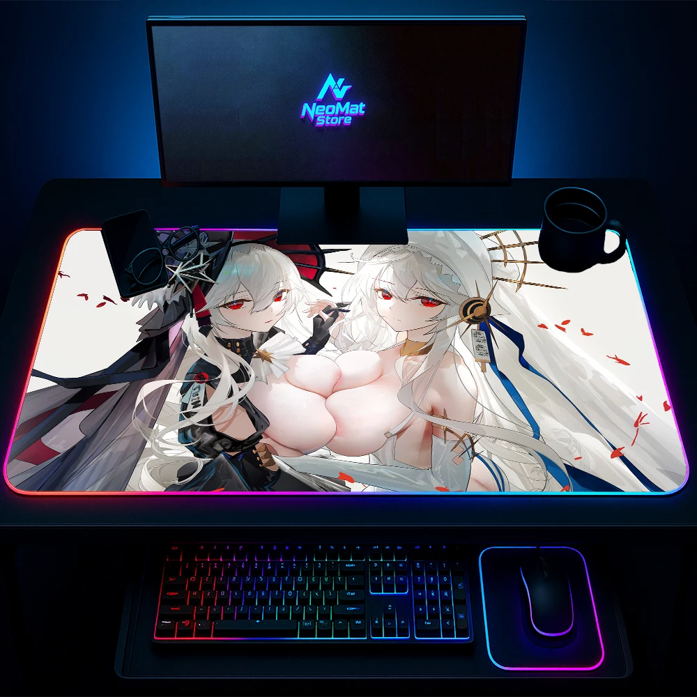 Led Mouspad Rgb Hentai Большой коврик для мыши с подсветкой Настольный коврик Rgb Блестящий ковер Светящийся коврик для клавиатуры Грудь NSFW Голое аниме
Led Mouspad Rgb Hentai Большой коврик для мыши с подсветкой Настольный коврик Rgb Блестящий ковер Светящийся коврик для клавиатуры Грудь NSFW Голое аниме