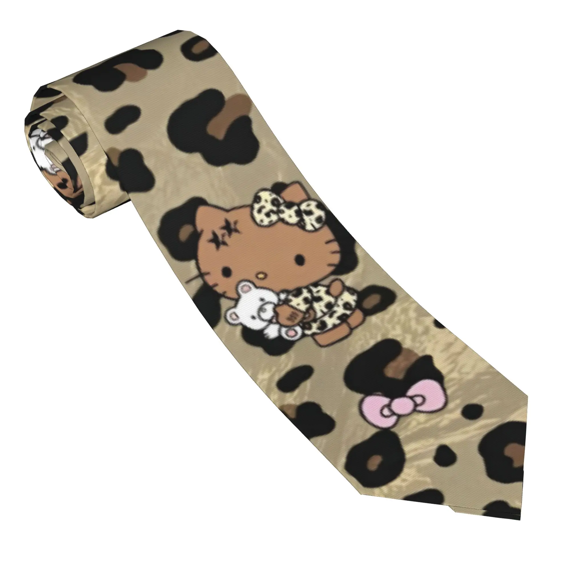 Necktie Leopard Hello Kitty Men Women 8 cm Neck Ties for Mens Suits Accessories Gravatas Wedding Accessories Cosplay Props
Necktie Leopard Hello Kitty Men Women 8 cm Neck Ties for Mens Suits Accessories Gravatas Wedding Accessories Cosplay Props