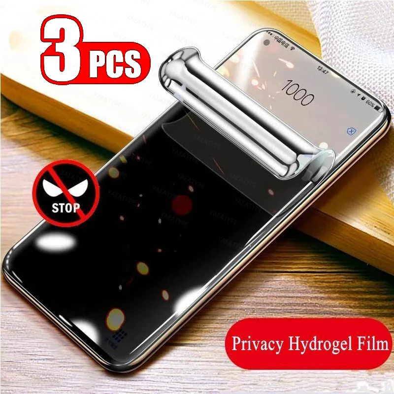 3Pcs Privacy Hydrogel For Vivo Y03 Y03t Y18 Y18E Y18S Y18t Y18i Y19S Y28 Y28e Y28s Y29 Y36c 4G 5G Anti Spy Screen Protector Flim
3Pcs Privacy Hydrogel For Vivo Y03 Y03t Y18 Y18E Y18S Y18t Y18i Y19S Y28 Y28e Y28s Y29 Y36c 4G 5G Anti Spy Screen Protector Flim