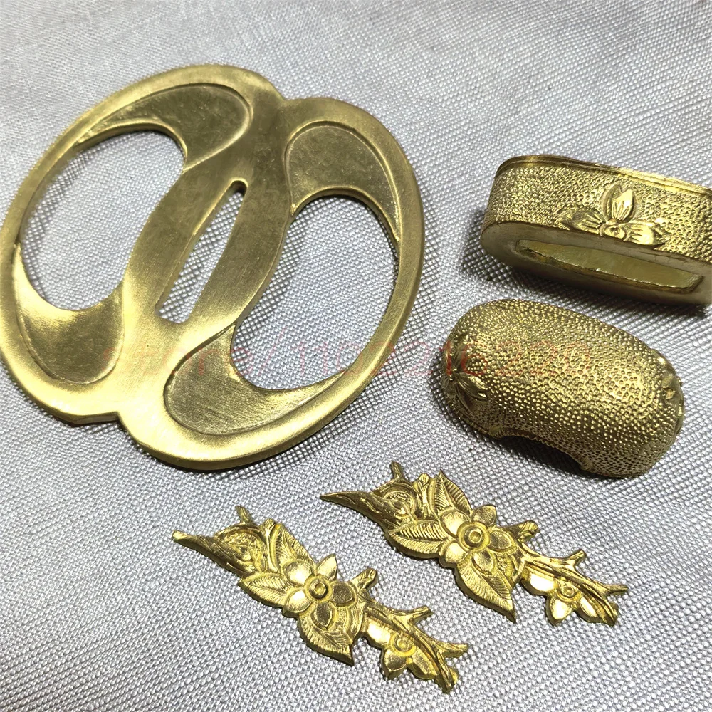 Высокое качество, медь Tsuba, защита для рук, латунь Fuchi Kashira Menuki для японского настоящего японского самурая, катаны, меча, фитинги, красивые
Высокое качество, медь Tsuba, защита для рук, латунь Fuchi Kashira Menuki для японского настоящего японского самурая, катаны, меча, фитинги, красивые