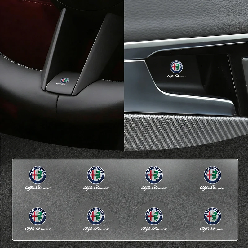 Car Interior Dekoration Stickers Badges Auto Styling Accessories for Alfa Romeo Giulia Stelvio Giulietta 156 159
Car Interior Dekoration Stickers Badges Auto Styling Accessories for Alfa Romeo Giulia Stelvio Giulietta 156 159