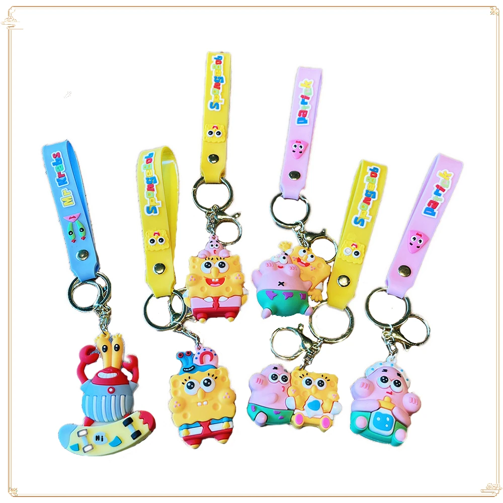 American Animation SpongeBob SquarePants Keychain Popular Cartoon Character Doll Pendant Child's Exquisite Backpack Decoration
American Animation SpongeBob SquarePants Keychain Popular Cartoon Character Doll Pendant Child's Exquisite Backpack Decoration