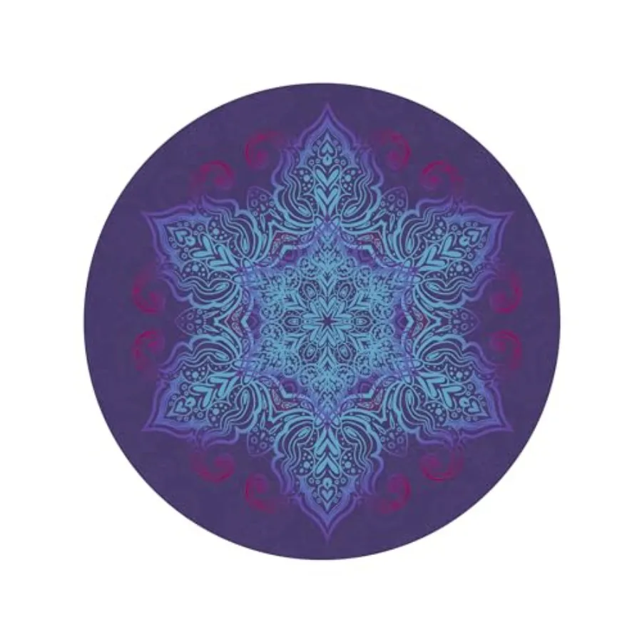 Round Meditation Pilates Yoga Mat Luxury Suede Large Yoga Mat Natural Rubber Non-Slip Base is ery Suitable for Meditation Stret
Round Meditation Pilates Yoga Mat Luxury Suede Large Yoga Mat Natural Rubber Non-Slip Base is ery Suitable for Meditation Stret