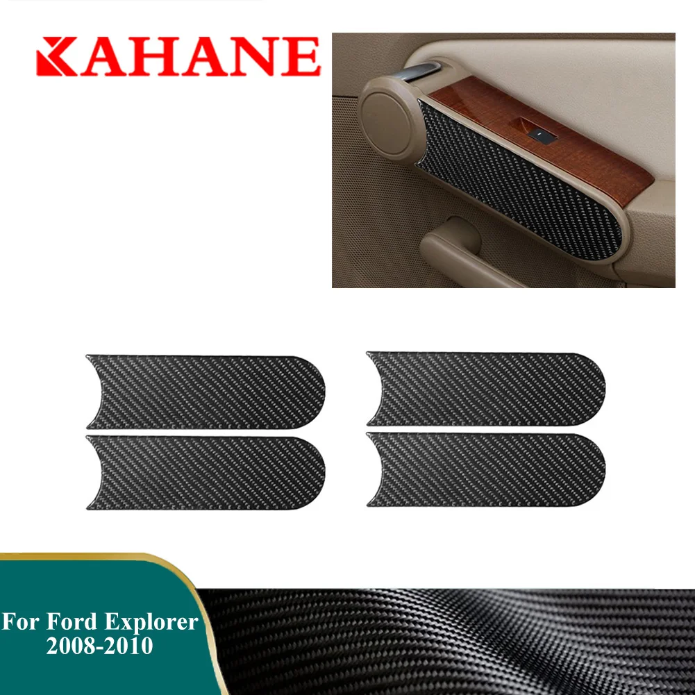 4pcs/set Car Inner Door Panel Carbon Fiber Stickers For Ford Explorer 2008 2009 2010 Interior Cover Trim Auto Decoration Parts
4pcs/set Car Inner Door Panel Carbon Fiber Stickers For Ford Explorer 2008 2009 2010 Interior Cover Trim Auto Decoration Parts