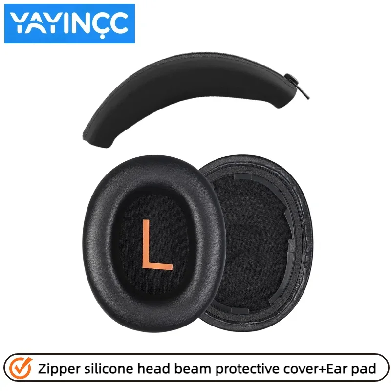 Replacement Soft Foam Cushion Ear Pads With buckle /Silicone zipper head beam protective cover For QCY H3/H3 Lite Gaming Headset
Replacement Soft Foam Cushion Ear Pads With buckle /Silicone zipper head beam protective cover For QCY H3/H3 Lite Gaming Headset