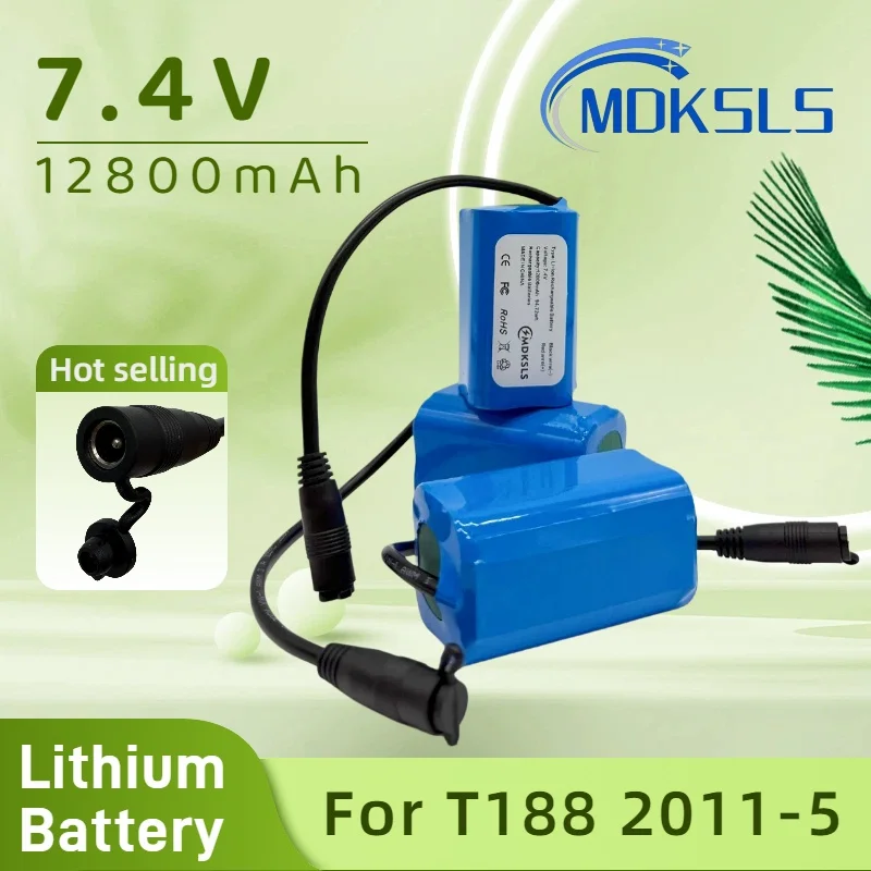 Original T1882011-5 T888 V007 H18 C18 2S2P 7.4V 12800mAh Li-ion Battery pack for Remote Control/RC Fishing Bait Boat battery
Original T1882011-5 T888 V007 H18 C18 2S2P 7.4V 12800mAh Li-ion Battery pack for Remote Control/RC Fishing Bait Boat battery