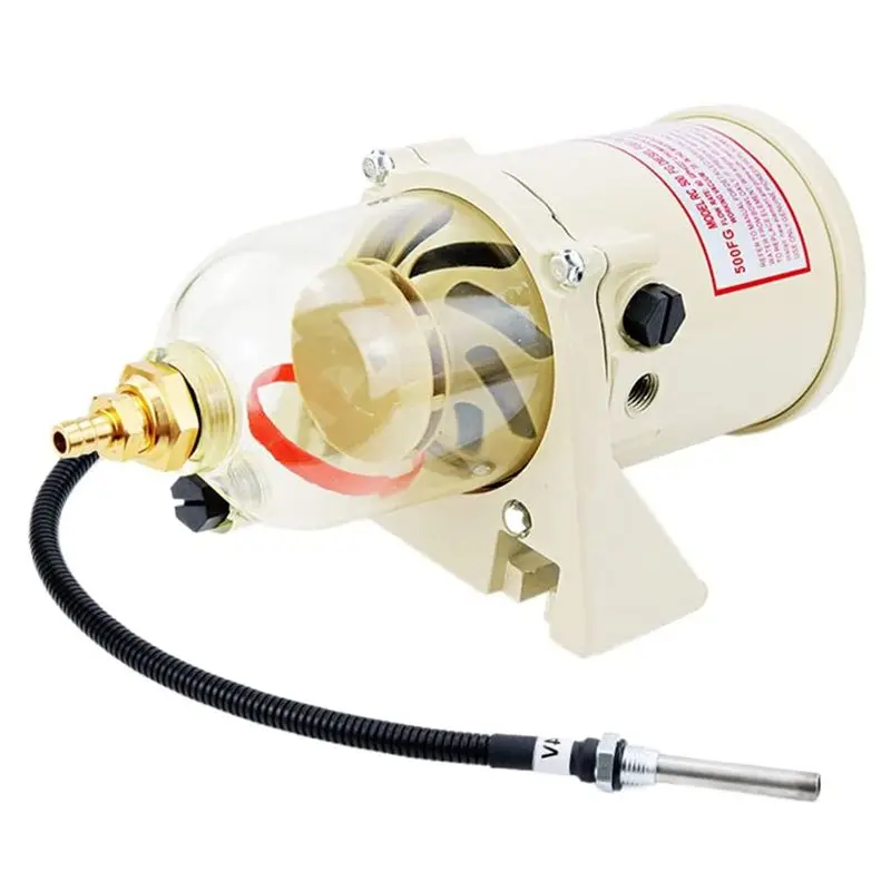 500FG 500FH Marine Engine Fuel Racor Filter Elements Car Boat Truck Oil Water Separator Filter With 12V Heating Rod
500FG 500FH Marine Engine Fuel Racor Filter Elements Car Boat Truck Oil Water Separator Filter With 12V Heating Rod