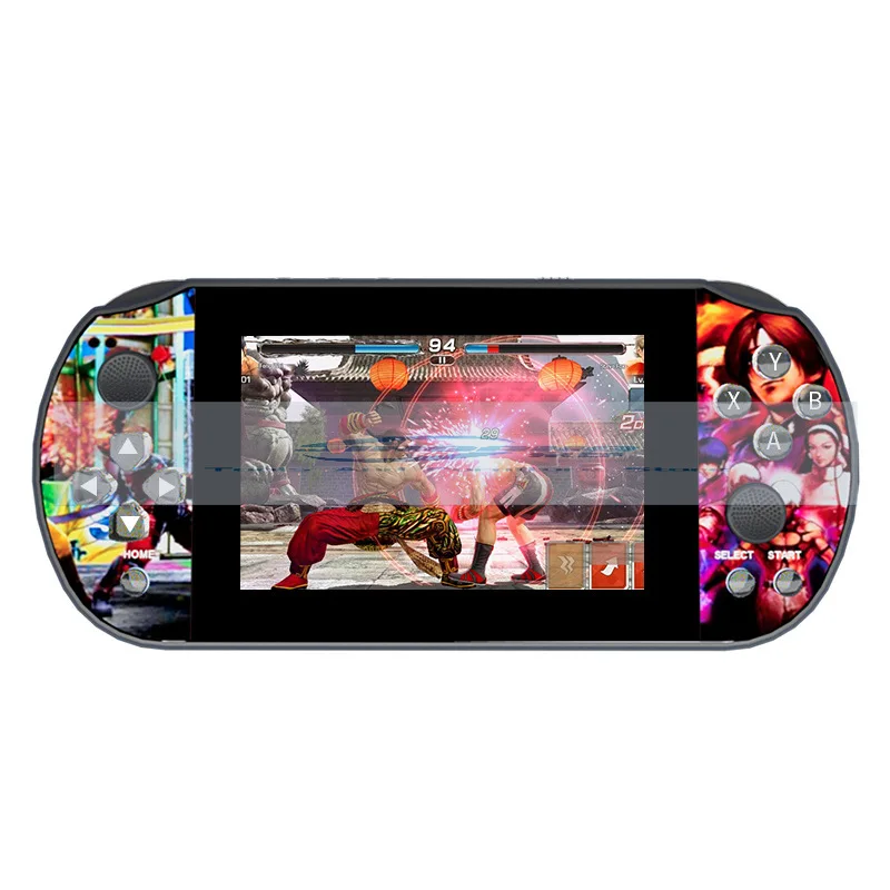Q3 игровая портативная игровая консоль с большим экраном и высоким разрешением Linux, классический ретро ностальгический джойстик, портативная игровая консоль PS1
Q3 игровая портативная игровая консоль с большим экраном и высоким разрешением Linux, классический ретро ностальгический джойстик, портативная игровая консоль PS1
