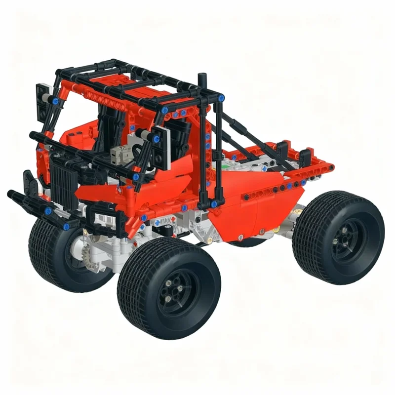 896PCS MOC Technology 4X4 Trial Truck Filsawgood Power Functions Model DIY Assembly Building Blocks Display Birthday Gift Home
896PCS MOC Technology 4X4 Trial Truck Filsawgood Power Functions Model DIY Assembly Building Blocks Display Birthday Gift Home