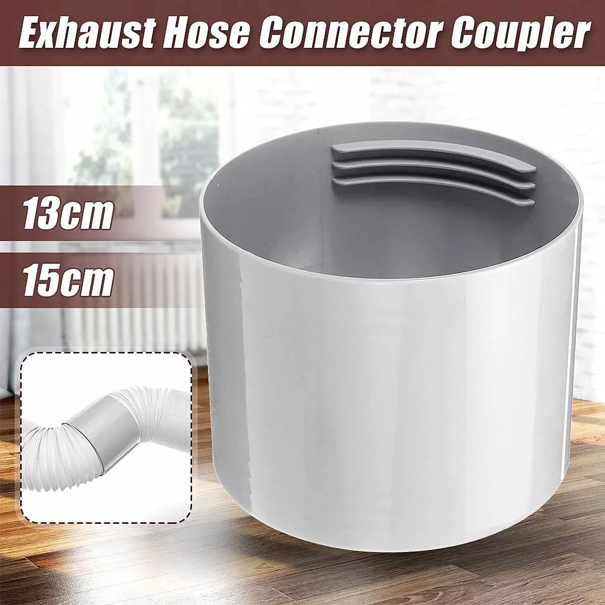 130mm / 150mm Air Conditioner Accessories Parts Portable Air Conditioner Exhaust Hose Pipe Connector Coupler
130mm / 150mm Air Conditioner Accessories Parts Portable Air Conditioner Exhaust Hose Pipe Connector Coupler