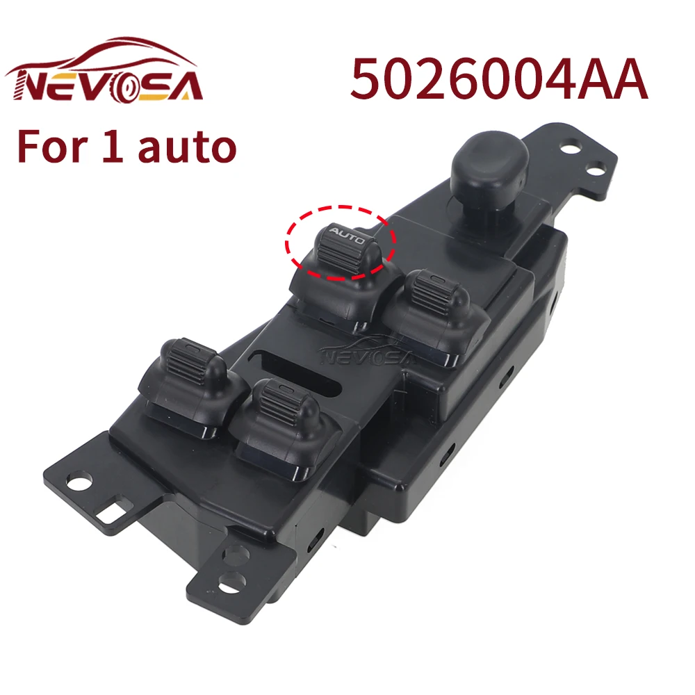 Driver Left Front For Dodge STRATUS Intrepid Chrysler Concorde 300M SEBRING Auto Part Power Window Switch 4608558AA 5026004AA
Driver Left Front For Dodge STRATUS Intrepid Chrysler Concorde 300M SEBRING Auto Part Power Window Switch 4608558AA 5026004AA