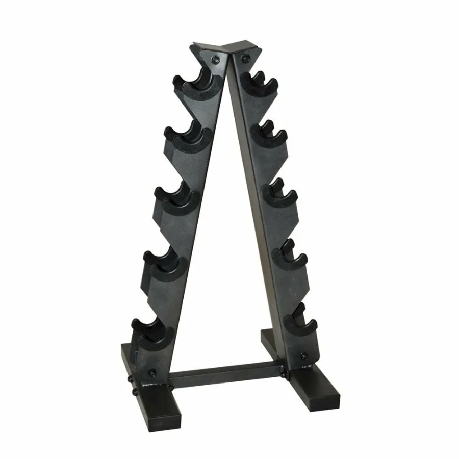 Стойка для гантелей CAP A-Frame, черная, на 5 пар
Стойка для гантелей CAP A-Frame, черная, на 5 пар