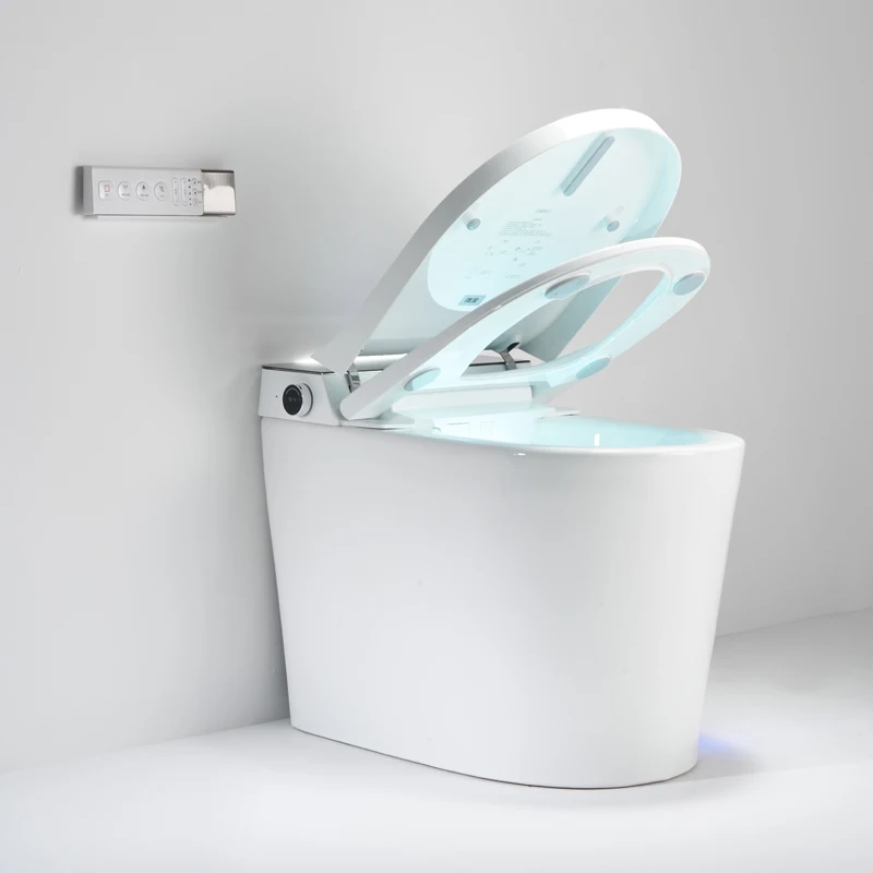 Auto Sensor Flush Electric Bathroom One Piece Intelligent Toilet Smart Toilet
Auto Sensor Flush Electric Bathroom One Piece Intelligent Toilet Smart Toilet