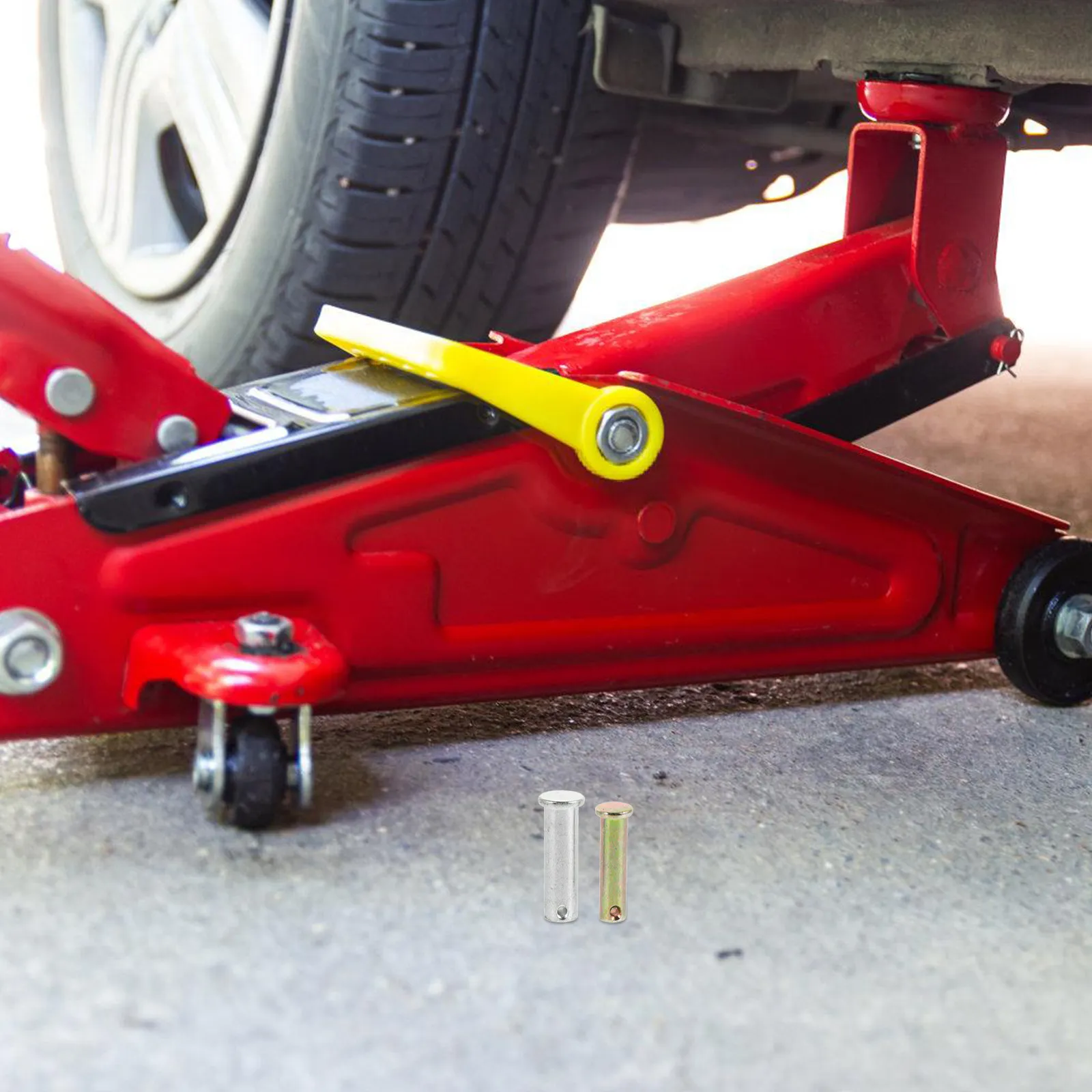 1 Pair Hydraulic Floor Jack Accessories 2Ton Capacity Safety Coupler Pin Hitch Locking Pin For Trailer Drop Foot Jack
1 Pair Hydraulic Floor Jack Accessories 2Ton Capacity Safety Coupler Pin Hitch Locking Pin For Trailer Drop Foot Jack