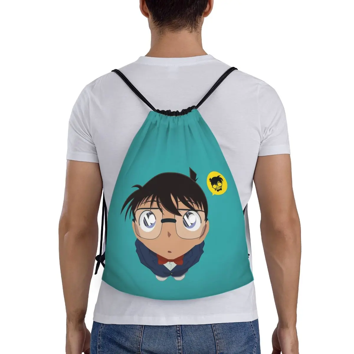 Detective Conan Round Conan Backpacks Casual Portable Drawstring Bundle Pocket Sports Bag Book Bags For Man Woman Students
Detective Conan Round Conan Backpacks Casual Portable Drawstring Bundle Pocket Sports Bag Book Bags For Man Woman Students