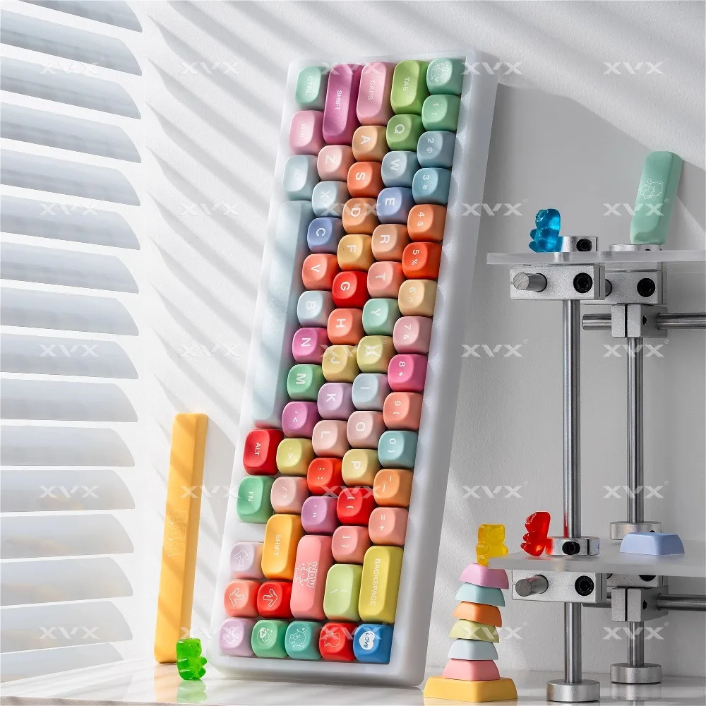 Gummy Bear themed keycaps MOA highly colored cute keycaps for HI75 61 84 96 98 99 104 F87 and other wireless keyboards
Gummy Bear themed keycaps MOA highly colored cute keycaps for HI75 61 84 96 98 99 104 F87 and other wireless keyboards