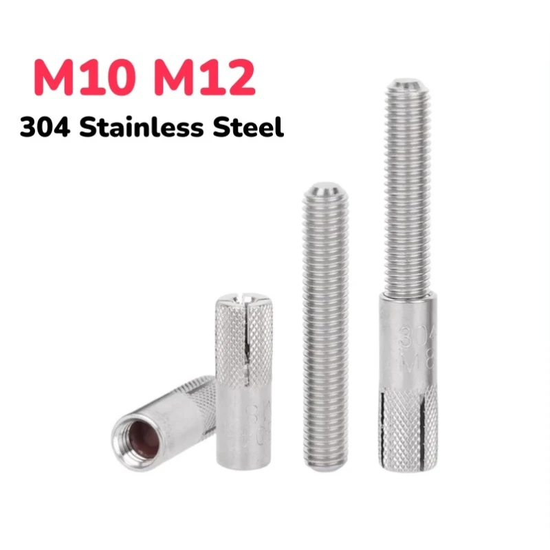 304 Stainless Steel M10 M12 Double End Thread Rod Bolt Partition Invisible Internal Expansion Screw Extension Bracket
304 Stainless Steel M10 M12 Double End Thread Rod Bolt Partition Invisible Internal Expansion Screw Extension Bracket