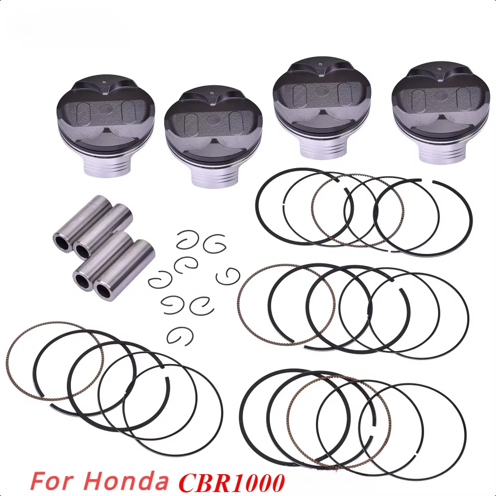 76mm 76.25mm 76.5mm 76.75mm 77mm Motorcycle Piston Rings Kit 13031-MFL-010 for Honda CBR1000 CBR 1000 2008-2016
76mm 76.25mm 76.5mm 76.75mm 77mm Motorcycle Piston Rings Kit 13031-MFL-010 for Honda CBR1000 CBR 1000 2008-2016
