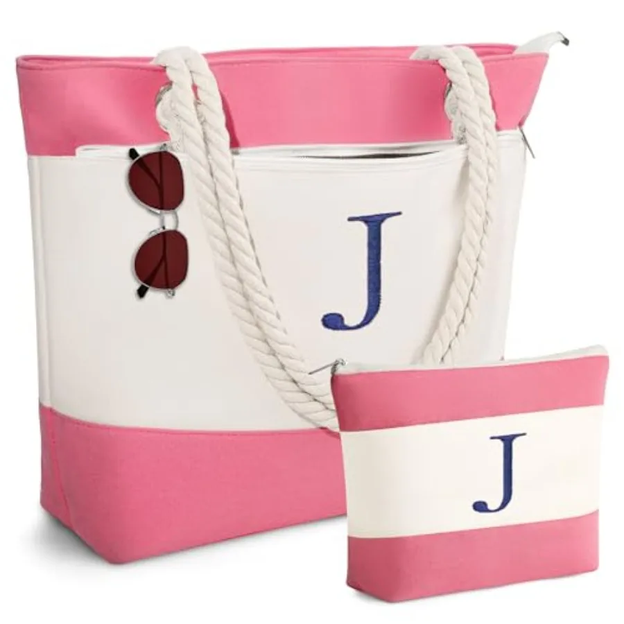 YOOLIFE Beach Bags for Women - Travel Canvas Beach Tote, Pool Waterproof Bag, Travel entials, Gifts for Women Birthday
YOOLIFE Beach Bags for Women - Travel Canvas Beach Tote, Pool Waterproof Bag, Travel entials, Gifts for Women Birthday