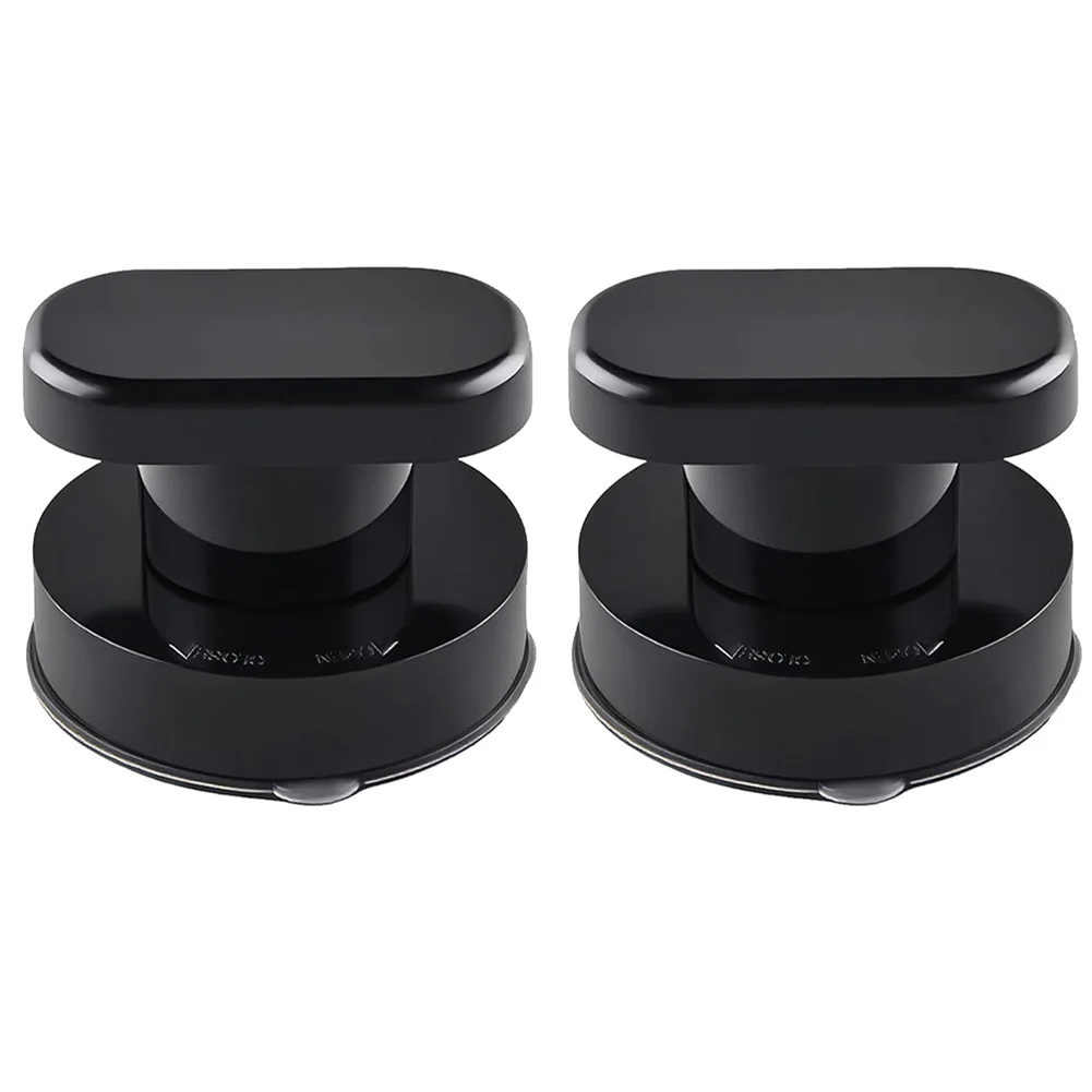 2 Pcs Black Suction Cup Door Handle For Glass Cabinet Refrigerator Bathroom Kitchen Non Slip PVC ABS Grip Hardware
2 Pcs Black Suction Cup Door Handle For Glass Cabinet Refrigerator Bathroom Kitchen Non Slip PVC ABS Grip Hardware