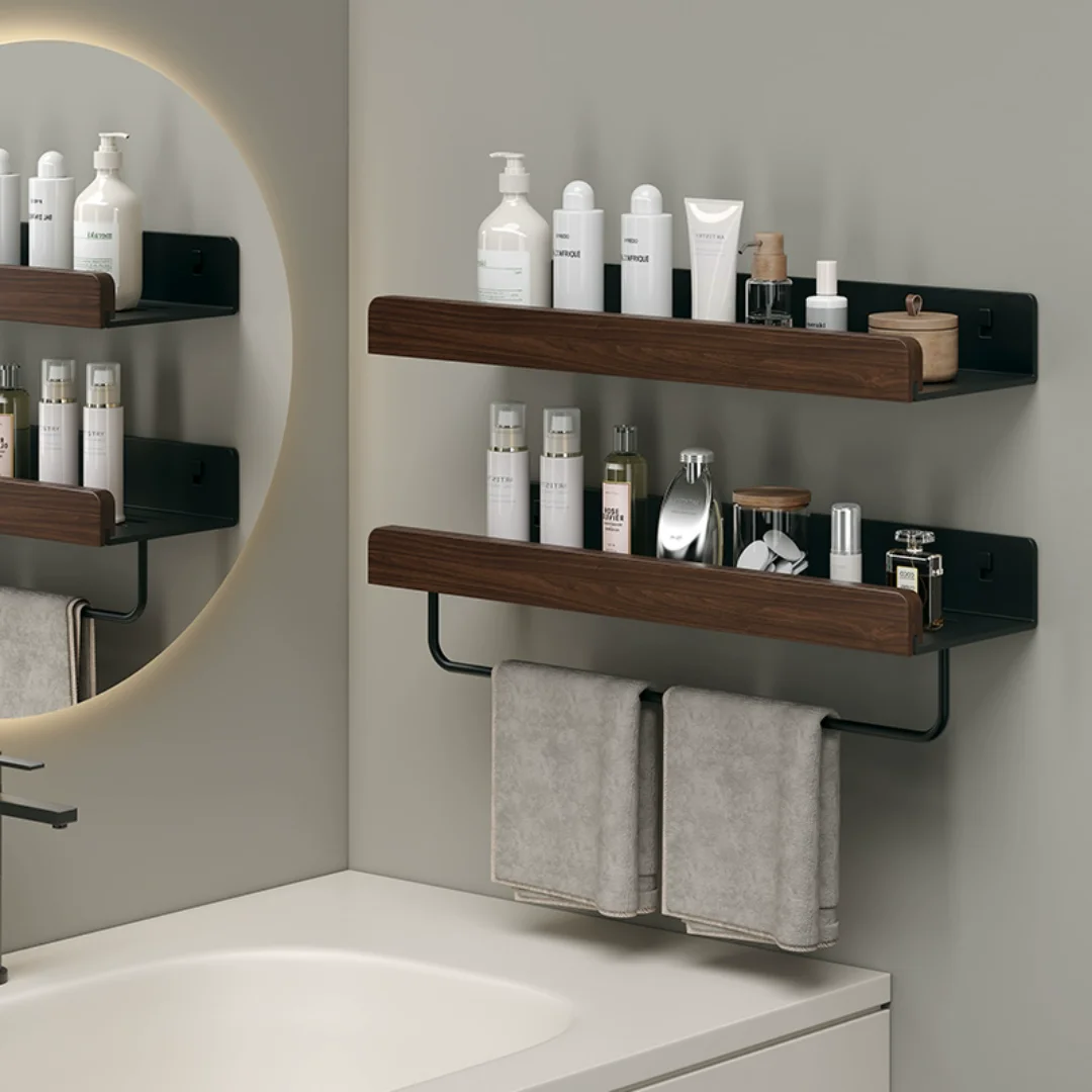 Bathroom Storage Organizer Rack Black Wood Bathroom Shelf 20-50cm Black Shower Rack Corner Shelf Square Bath Shower Shelf
Bathroom Storage Organizer Rack Black Wood Bathroom Shelf 20-50cm Black Shower Rack Corner Shelf Square Bath Shower Shelf