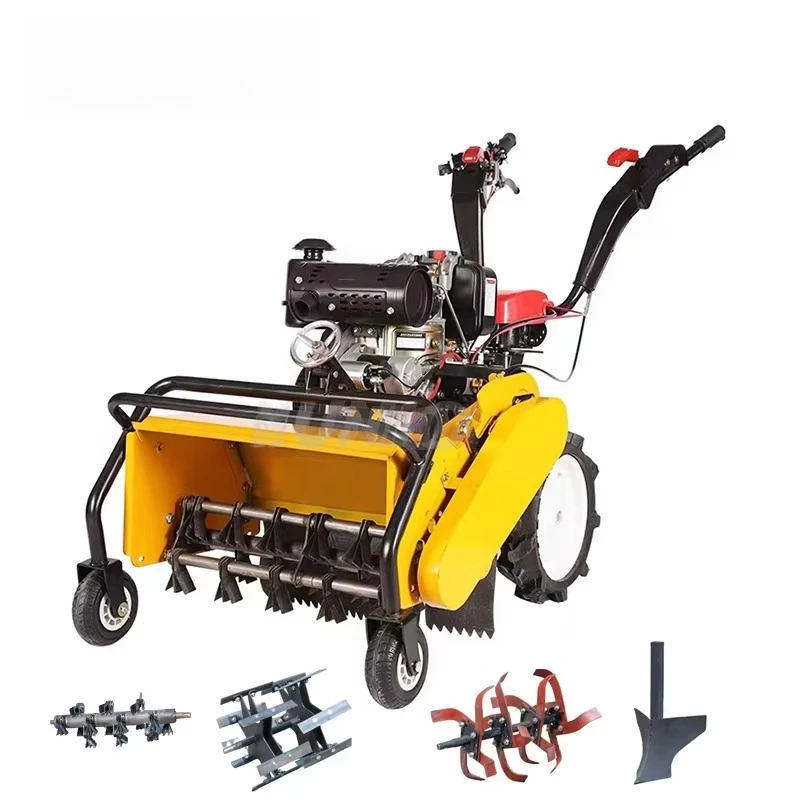 Hot selling:60 cm Wide Rotary Soil Ground Agricultural Weeder Garden Machinery for Orchard & Lawn Care Can Hoe Grass & Till Soil
Hot selling:60 cm Wide Rotary Soil Ground Agricultural Weeder Garden Machinery for Orchard & Lawn Care Can Hoe Grass & Till Soil