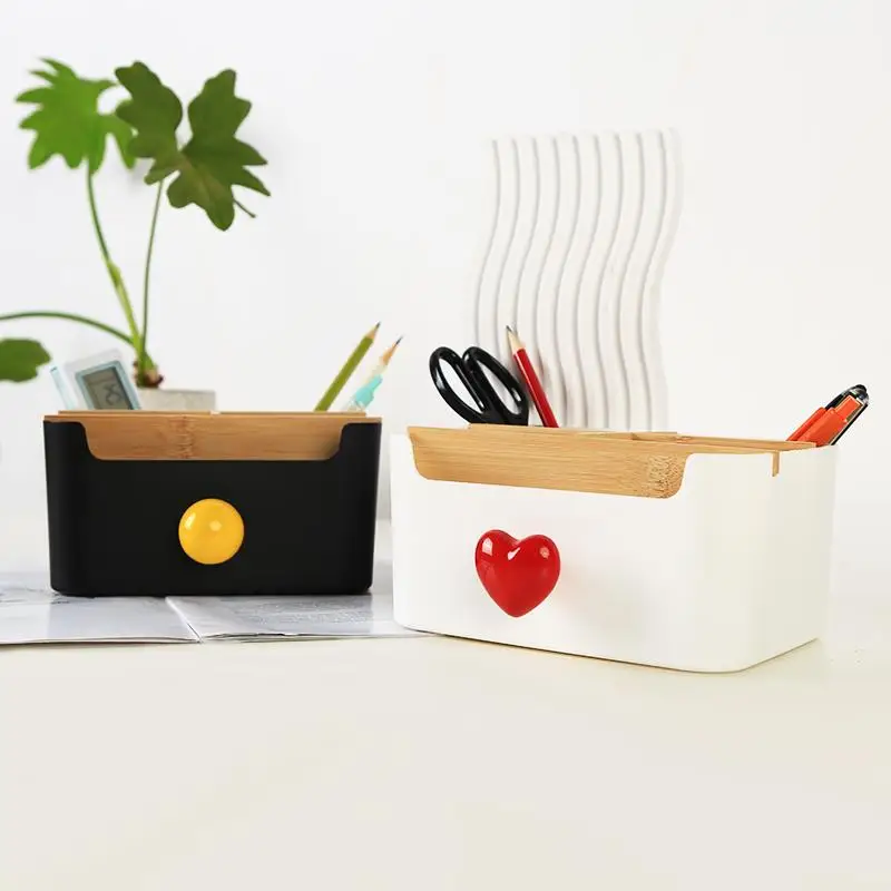 Attractive Desktop Organizer Box Cute Divided Storage for Remote Controls Pencils Office Supplies Living Room Decorations
Attractive Desktop Organizer Box Cute Divided Storage for Remote Controls Pencils Office Supplies Living Room Decorations