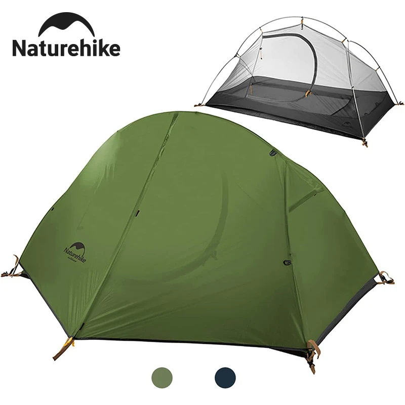 Naturehike Cycling Tent 1 Person Portable Ultralight Backpacking Trekking Tent Waterproof Double Layer Camping Tent
Naturehike Cycling Tent 1 Person Portable Ultralight Backpacking Trekking Tent Waterproof Double Layer Camping Tent