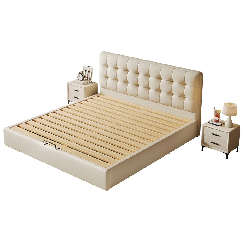 Italian style, light luxury, leather bed, modern, simple, high-end, cream style, master bedroom, storage, storage
Italian style, light luxury, leather bed, modern, simple, high-end, cream style, master bedroom, storage, storage