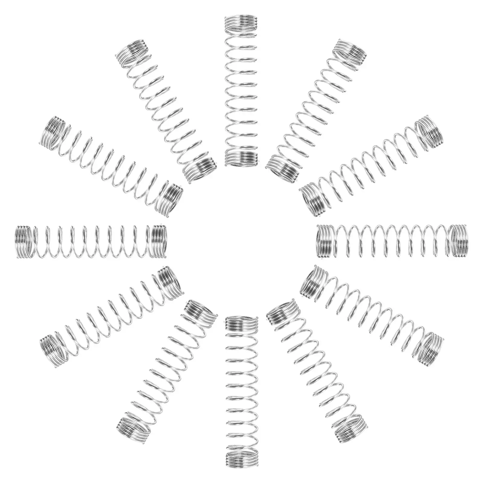 200Pcs Ballpoint Pen Spring Stainless Steel Compression Spring for Retractable Pens Click Return Mechanism Wire 0.4mm Od 4.5mm
200Pcs Ballpoint Pen Spring Stainless Steel Compression Spring for Retractable Pens Click Return Mechanism Wire 0.4mm Od 4.5mm