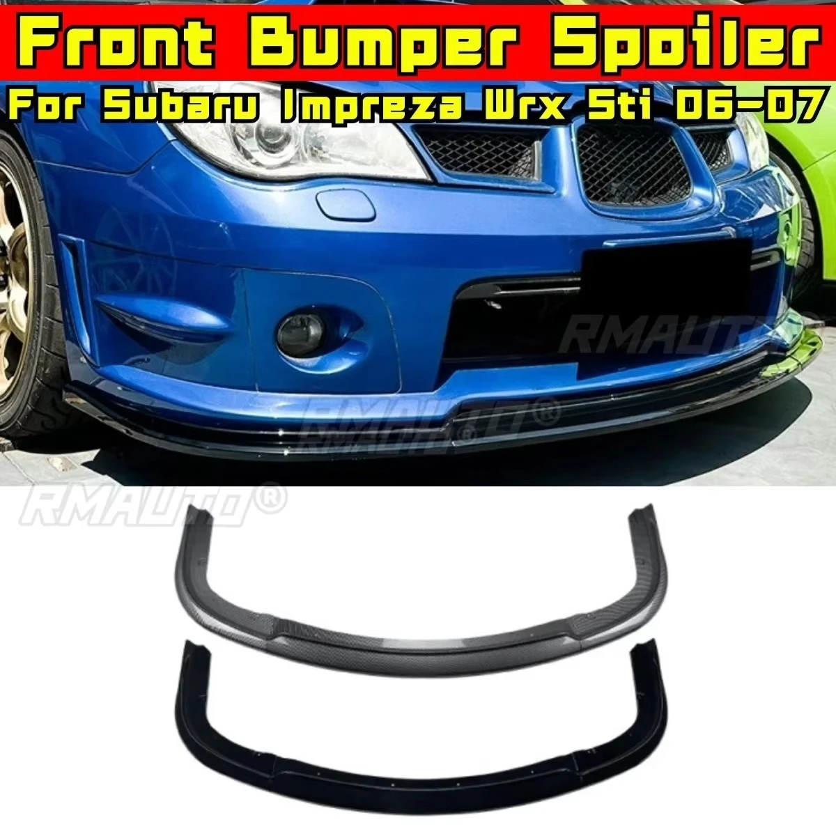 Car Front Bumper Spoiler Lip Diffuser Modification Part For Subaru Impreza Wrx Sti 2006-2007 Bumper Guard Protector Cover
Car Front Bumper Spoiler Lip Diffuser Modification Part For Subaru Impreza Wrx Sti 2006-2007 Bumper Guard Protector Cover
