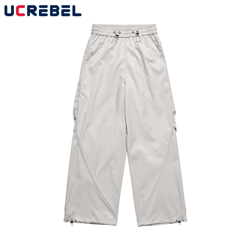 Pleated Drawstring Loose Straight-leg Pants Mens Streetwear Simple Elastic Waist Straight-leg Pants Men
Pleated Drawstring Loose Straight-leg Pants Mens Streetwear Simple Elastic Waist Straight-leg Pants Men