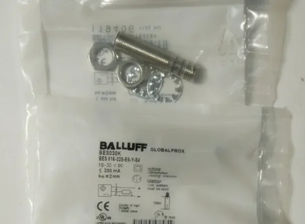 100% NEW BES 516-325-E5-Y-S4 proximity switch plug-in type PNP normally open inductive sensor
100% NEW BES 516-325-E5-Y-S4 proximity switch plug-in type PNP normally open inductive sensor