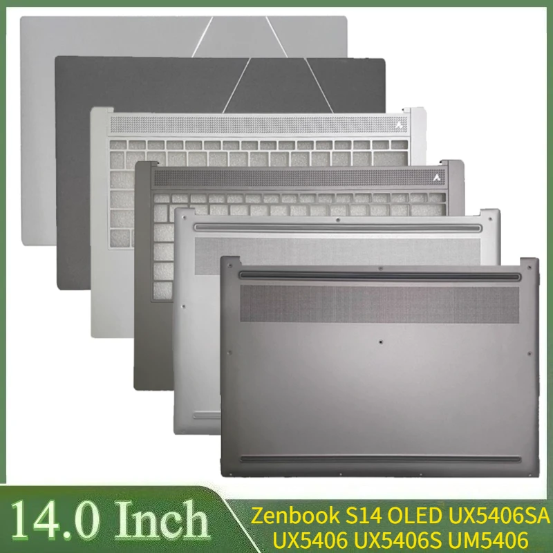 14"New For Zenbook S14 OLED UX5406SA UX5406 UX5406S UM5406 Laptop LCD Back Cover Front Bezel Palmrest Top Bottom Case
14"New For Zenbook S14 OLED UX5406SA UX5406 UX5406S UM5406 Laptop LCD Back Cover Front Bezel Palmrest Top Bottom Case