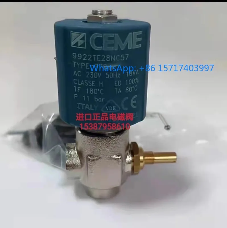 CEME9922 solenoid valve s-team regulating valve
CEME9922 solenoid valve s-team regulating valve