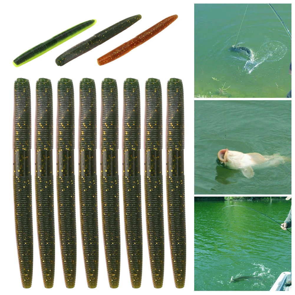 AR24 10cm/6.5g Soft Worm Fishing Bait Artificial Lifelike Simulation Lure Accessory Lifelike Worm Fishing Bait
AR24 10cm/6.5g Soft Worm Fishing Bait Artificial Lifelike Simulation Lure Accessory Lifelike Worm Fishing Bait