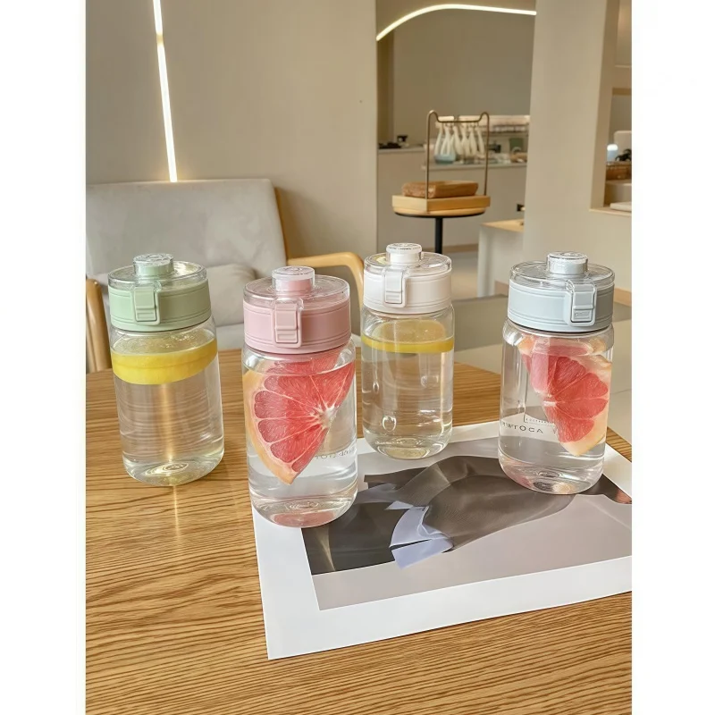 450ML Transparent Sports Water Bottle Fitness Plastic Cups With Capacity Scale Leak-proof Drinking Bottles for Summer Drinkware
450ML Transparent Sports Water Bottle Fitness Plastic Cups With Capacity Scale Leak-proof Drinking Bottles for Summer Drinkware