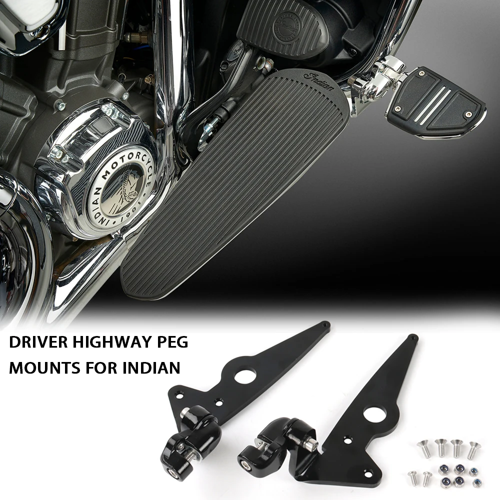 New Motorcycle DRIVER HIGHWAY PEG MOUNTS FOR INDIAN Challenger Chief Chieftain Pursuit Roadmaster Springfield Vintage 2025 2024
New Motorcycle DRIVER HIGHWAY PEG MOUNTS FOR INDIAN Challenger Chief Chieftain Pursuit Roadmaster Springfield Vintage 2025 2024