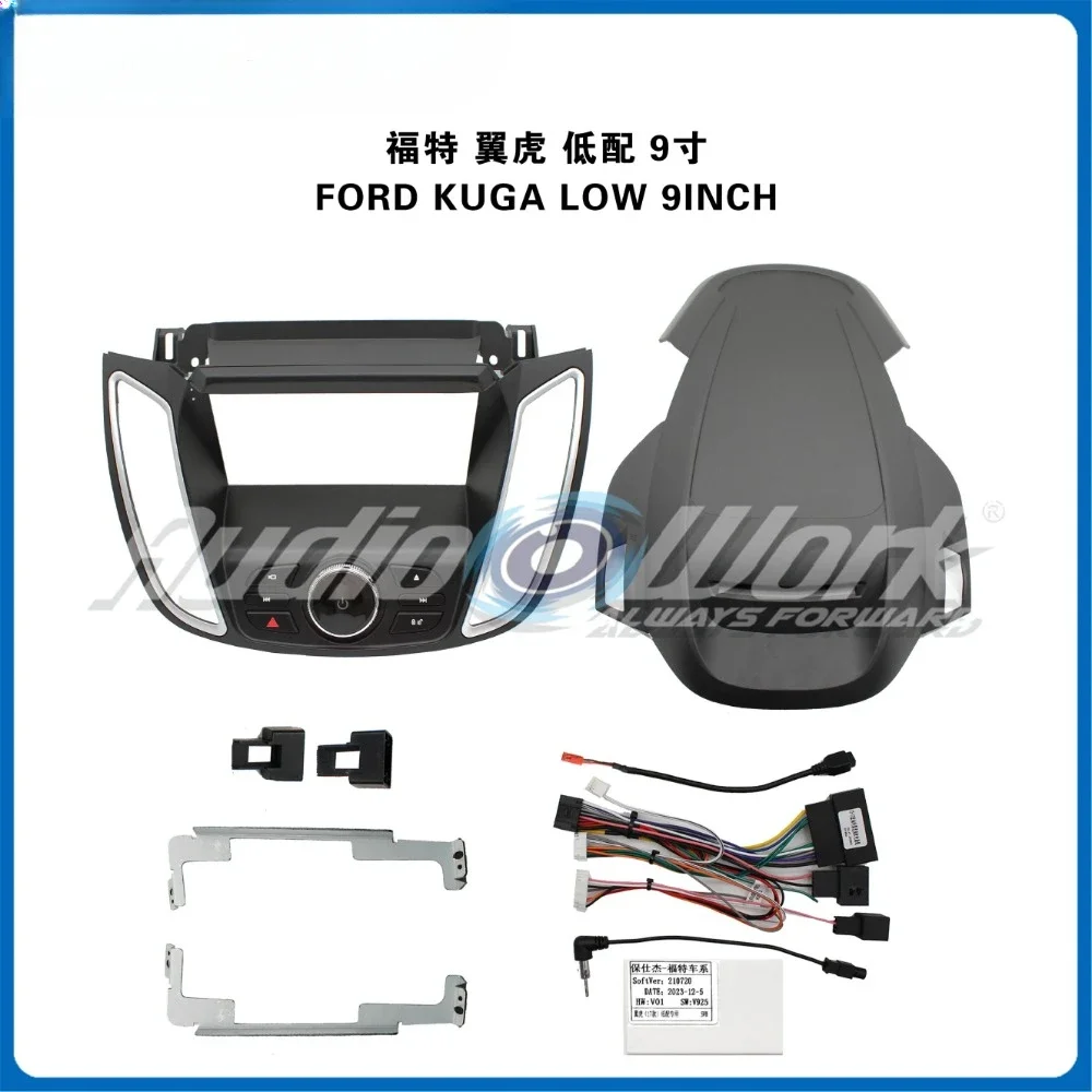 For 2013-2017 FORD KUGA LOW 9 inch 2 Din Car Audio Frame GPS Navigation Fascia Panel Car DVD Plastic Fascia
For 2013-2017 FORD KUGA LOW 9 inch 2 Din Car Audio Frame GPS Navigation Fascia Panel Car DVD Plastic Fascia