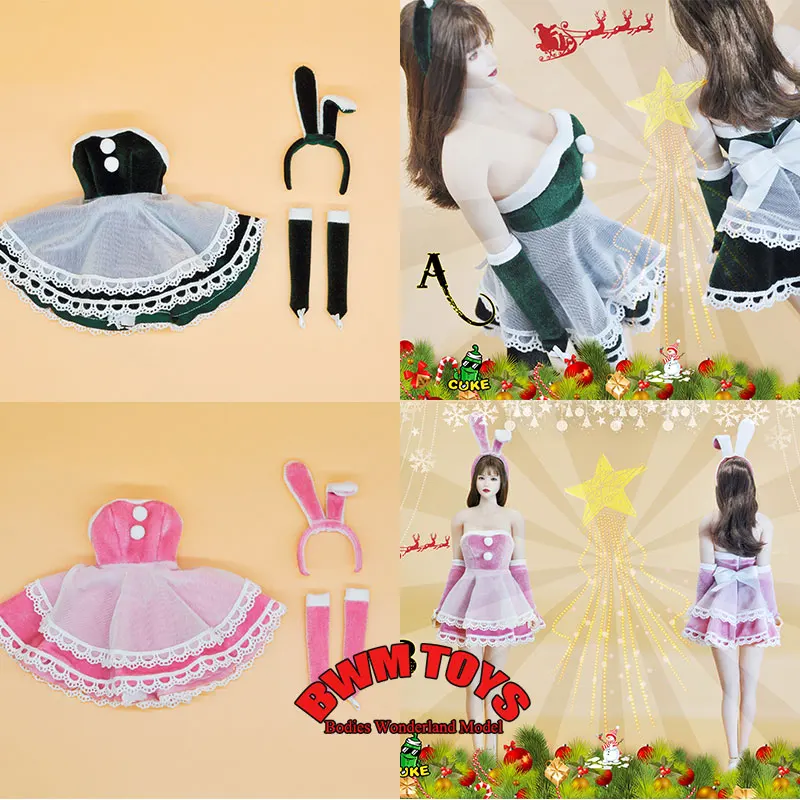 In Stock CUKE TOYS 1/6 Scale Female Soldier Sexy Plush Lace Up Bow Strapless Christmas Dress For 12inch Action Figure Doll
In Stock CUKE TOYS 1/6 Scale Female Soldier Sexy Plush Lace Up Bow Strapless Christmas Dress For 12inch Action Figure Doll