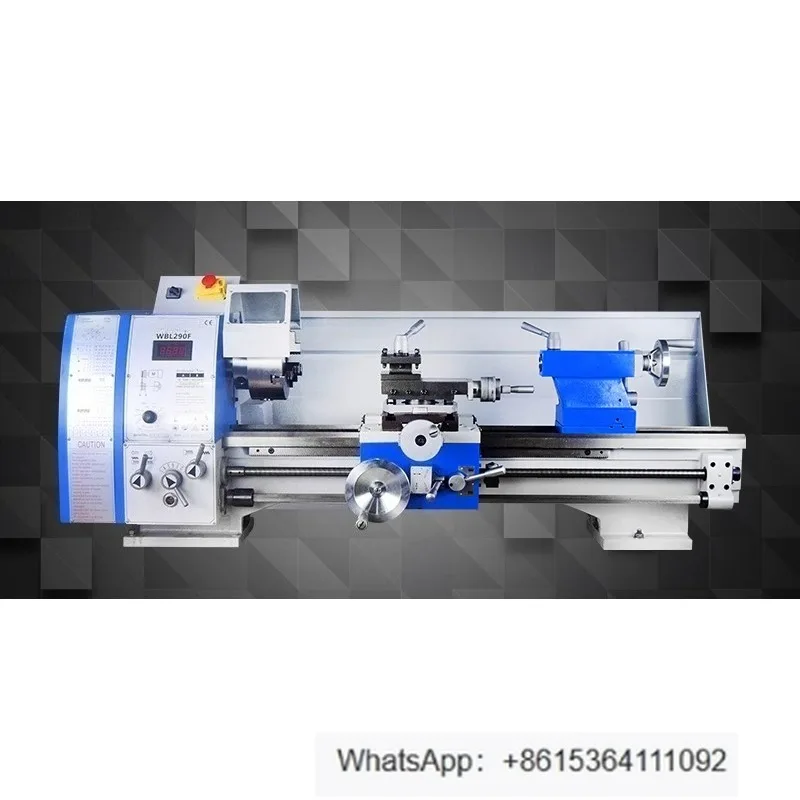 WBL290F Household Lathe Multifunctional Precision Lathe Industrial Teaching and Processing Metal Household Micro-desktop
WBL290F Household Lathe Multifunctional Precision Lathe Industrial Teaching and Processing Metal Household Micro-desktop
