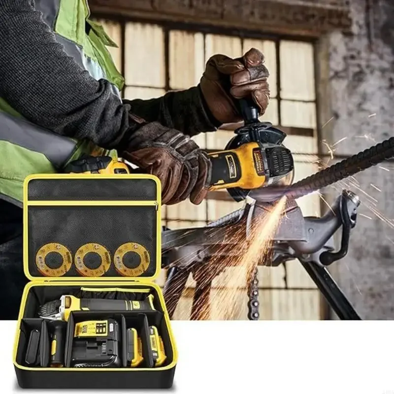 Heavy Duty Storage Case For Power Equipment With Dividers And Mesh Pockets
Heavy Duty Storage Case For Power Equipment With Dividers And Mesh Pockets