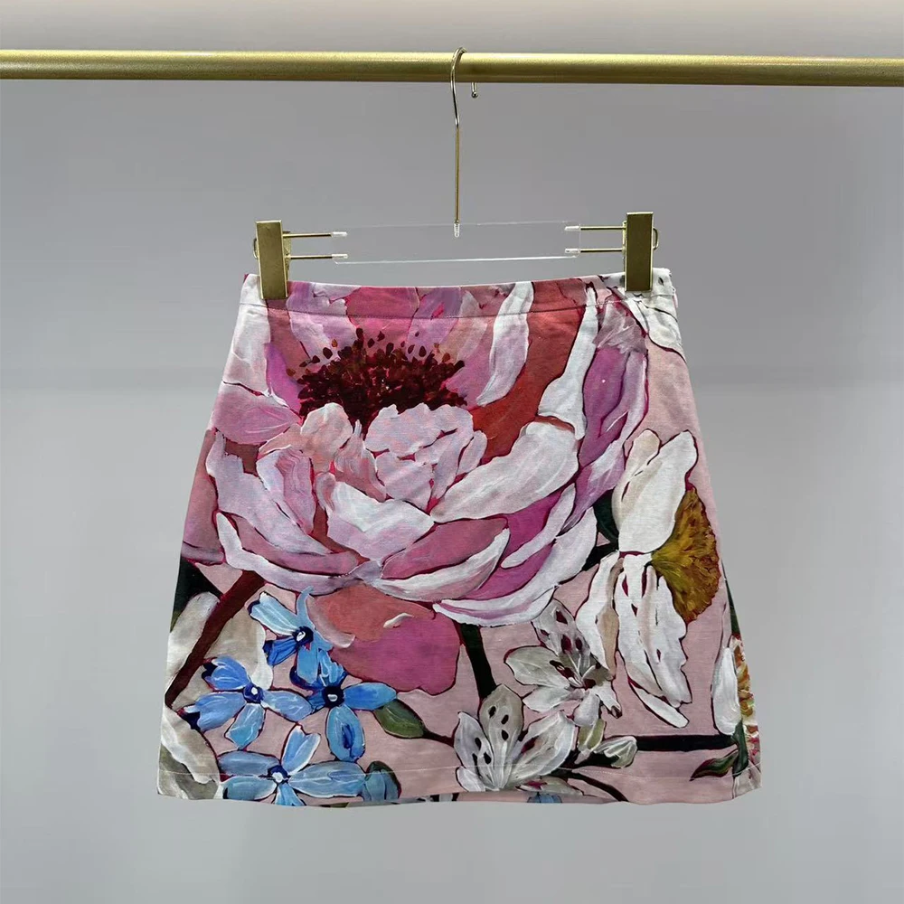 Women's Oil Painting Floral Print Mini Skirt High Waist A-Line Short Skirt Elegant Casual Summer Party Skirt New Summer 2026 Y2K
Women's Oil Painting Floral Print Mini Skirt High Waist A-Line Short Skirt Elegant Casual Summer Party Skirt New Summer 2026 Y2K